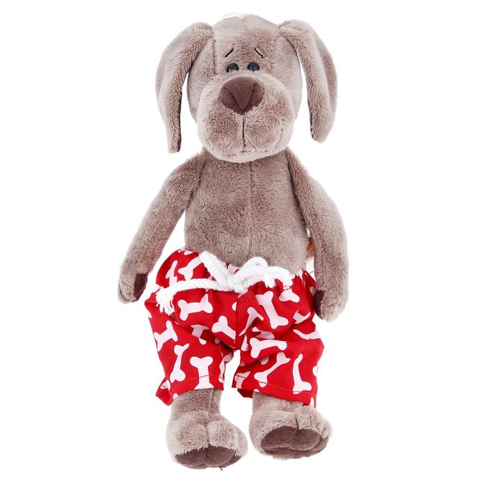 Мягкая игрушка «Пёс Барбоська» в трусах, 20 см