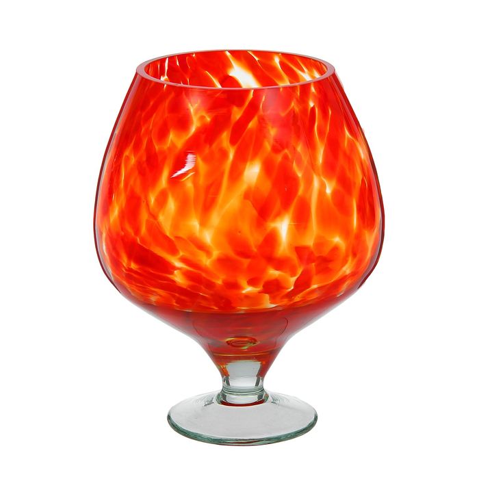 Ваза-бокал "Шик" красная, 1,8 л