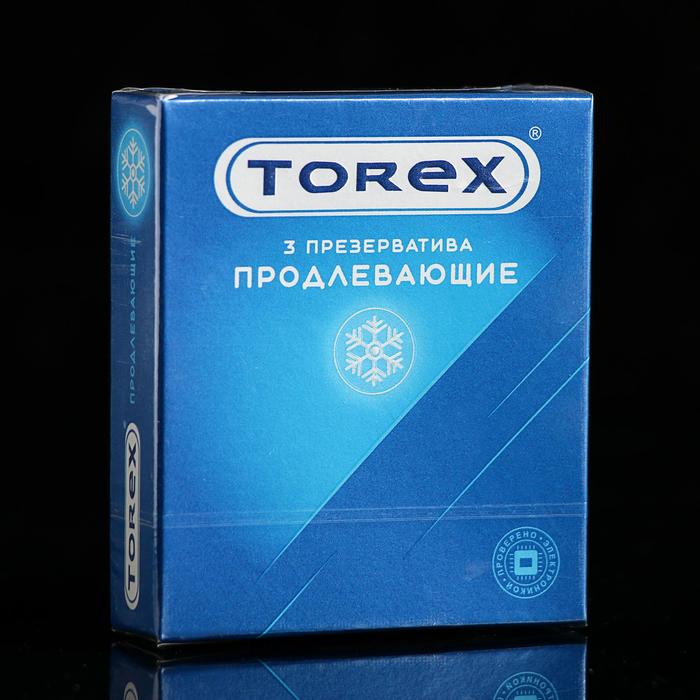 Презервативы «Torex» Продлевающие, 3 шт. стойка torex ms fmv2