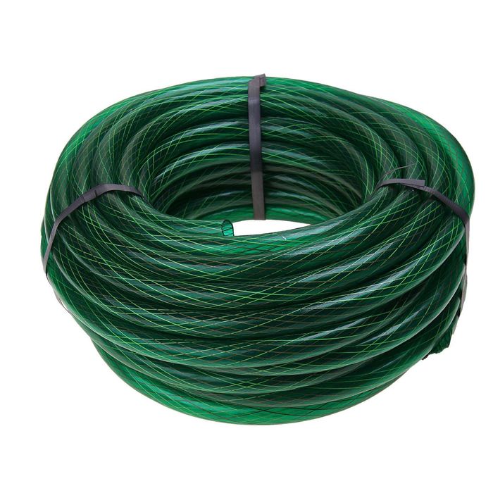 Шланг, ПВХ, d=16 мм (5/8"), L=25 м, 3-слойный, армированный, цвет МИКС