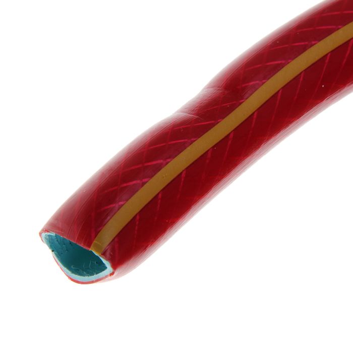 Шланг, ПВХ, d=19 мм (3/4"), L=25 м, 3-слойный, армированный, «Кристалл», цвет МИКС