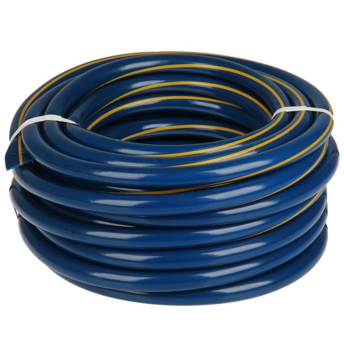 Шланг, ПВХ, d=19 мм (3/4"), L=20 м, 3-слойный, армированный, «Акваблеск», цвет МИКС