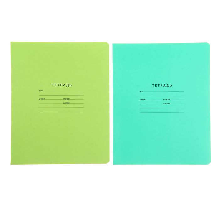 Тетрадь 18 листов линейка "Отличная", картонная обложка, 2 вида МИКС