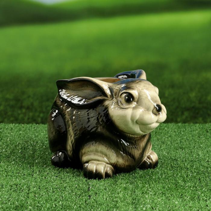 Фигурное кашпо "Заяц" 2 л