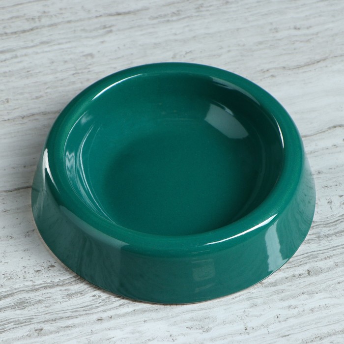 Миска 200 мл "Глянец", цвет зелёный