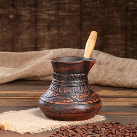 

Турка гончарная "Зерно", 0,7 л, микс