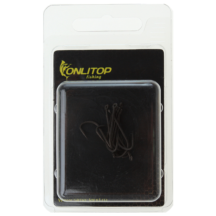 Крючок D-RIG HOOK-Barbless, размер 8 (набор 10 шт.)