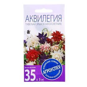 Семена цветов Аквилегия Туфельки Эльфов, многолетник, 0,1 гр