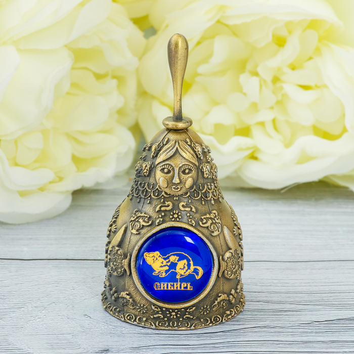 Колокольчик-матрёшка «Сибирь»