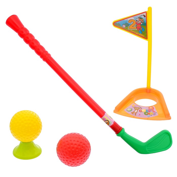 Набор для гольфа "Вторая лунка", 5 предметов