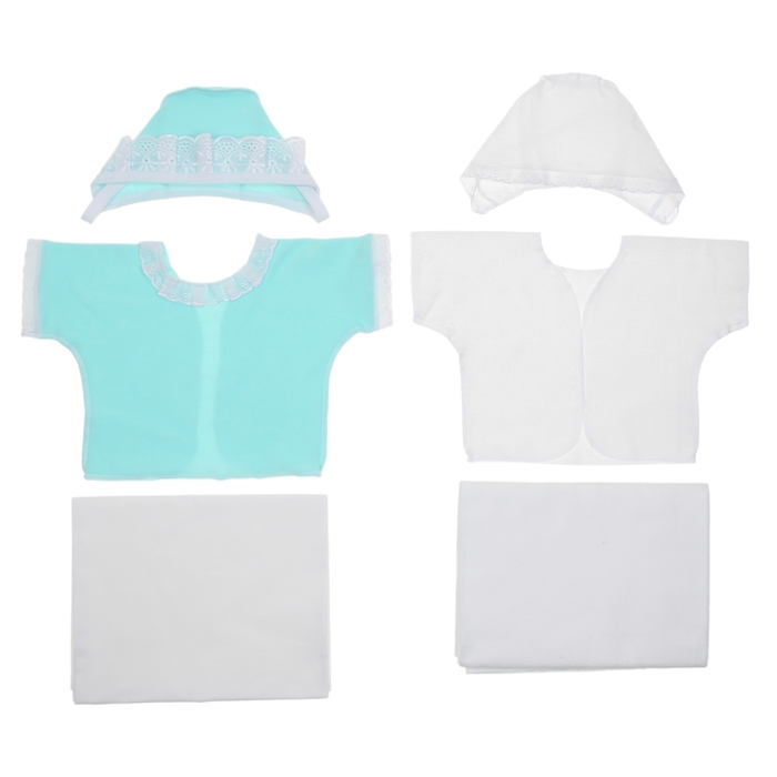 Комплект на выписку демисезонный "Крепыш", 9 предметов, цвет ментол