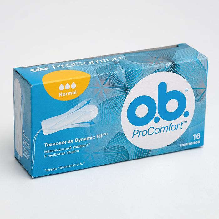 

Тампоны «o.b.» ProComfort Normal, 16 шт
