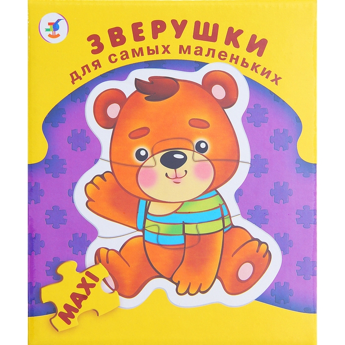 Набор пазлов «Для самых маленьких: Зверушки», 8 элементов