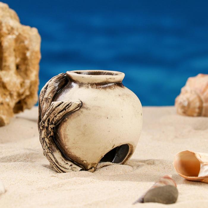 Декорации для аквариума "Амфора" микс