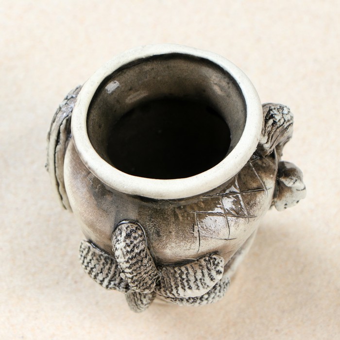 Декорации для аквариума "Амфора маленькая" микс