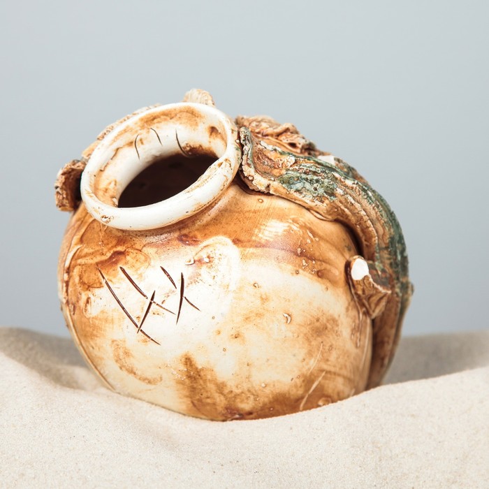 Декорации для аквариума "Амфора средняя" микс