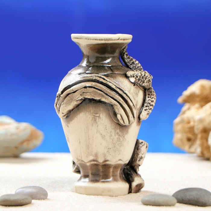 Декорации для аквариума "Амфорка маленькая" микс