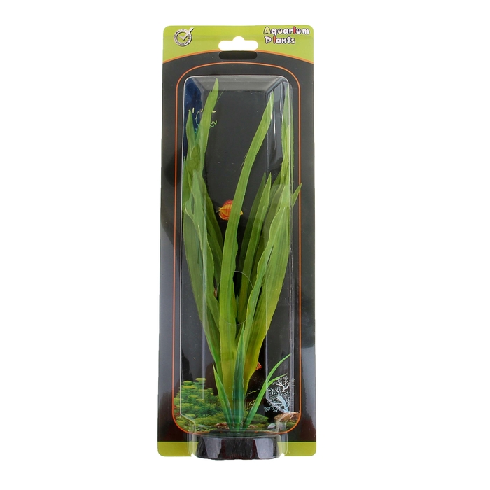 Растение шелковое "Гигрофила" зеленая 30 см YM-11