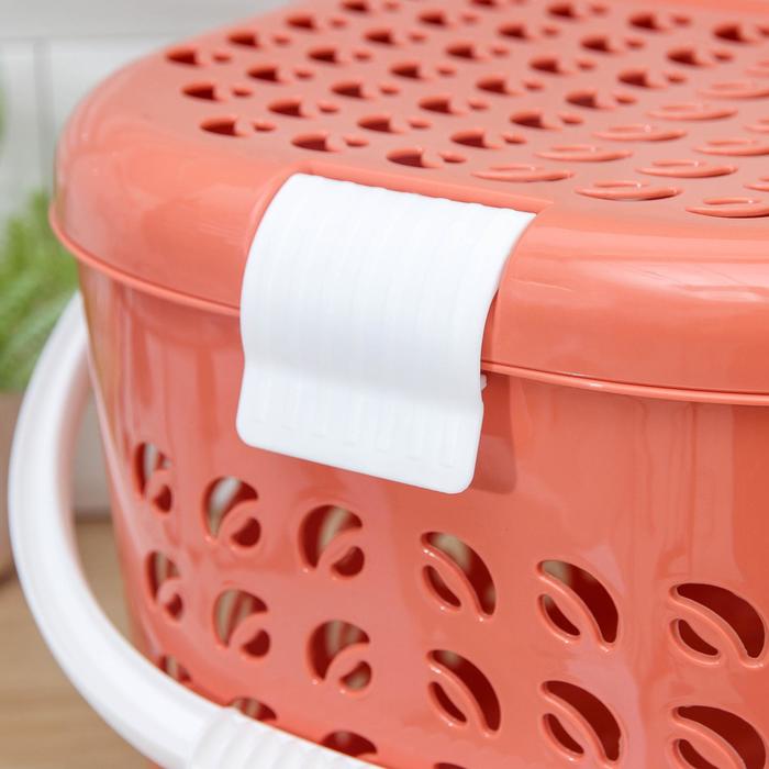 Корзина-переноска большая, цвет МИКС