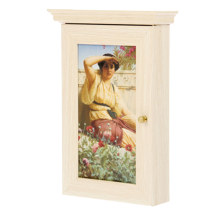 Ключница "Летний зной", выбеленный дуб