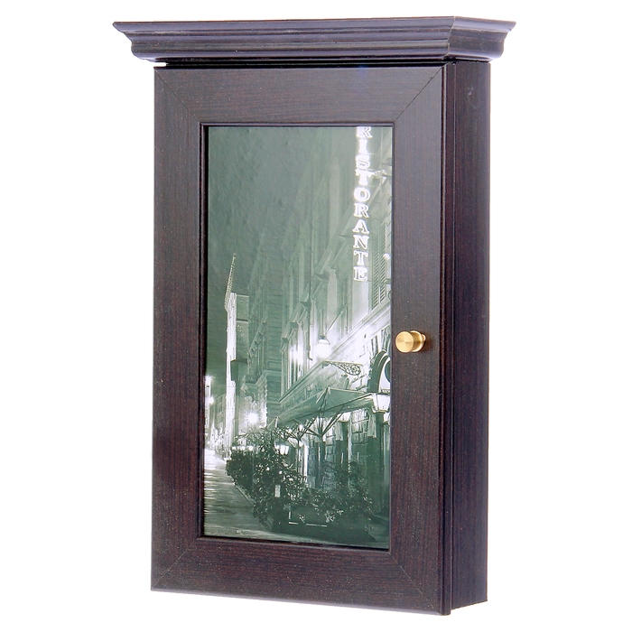 Ключница "Променад", дуб венге