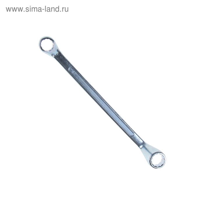Ключ накидной коленчатый ТУНДРА, хромированный, 17 х 19 мм