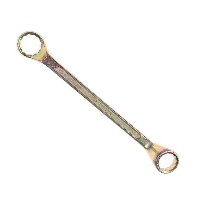 Ключ гаечный, накидной TUNDRA basic, желтый цинк, 30х32 мм