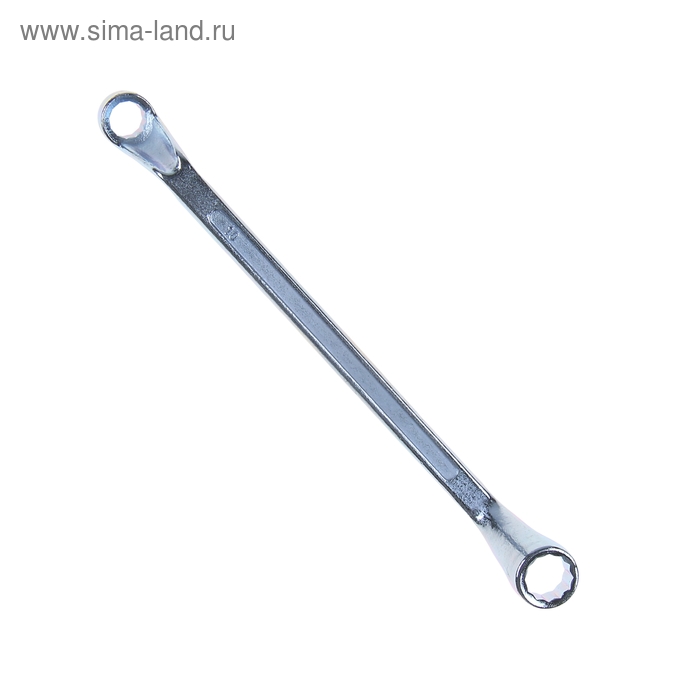 Ключ накидной коленчатый ТУНДРА, хромированный, 10 х 13 мм