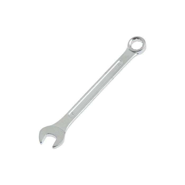 Ключ комбинированный ТУНДРА, хромированный, 9 мм