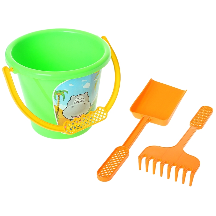 Песочный набор "Забава" 3 предмета, МИКС