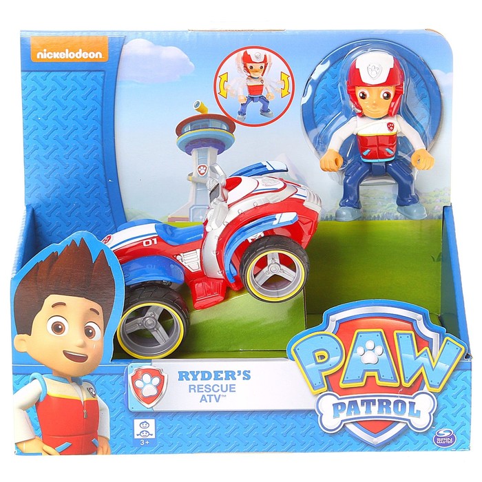 Щенячий патруль. Машинка со спасателем, МИКС