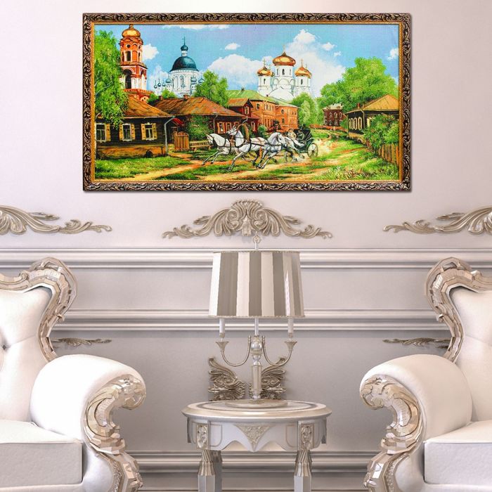 Гобеленовая картина "Тройка"