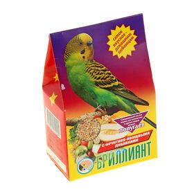Корм 'Бриллиант' для попугаев, с фруктово-овощными добавками, 400 г Ош