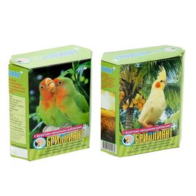 Корм 'Бриллиант' для средних попугаев, с фруктово-овощными добавками, 500 г Ош