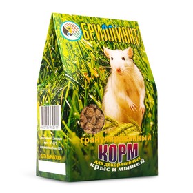 Корм «БРИЛЛИАНТ» для крыс и мышей, гранулированный 300 г от Сима-ленд