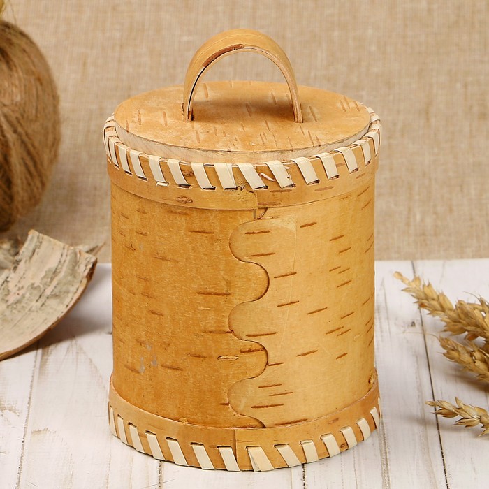 Туес «Лучики», сахар, D=10 см