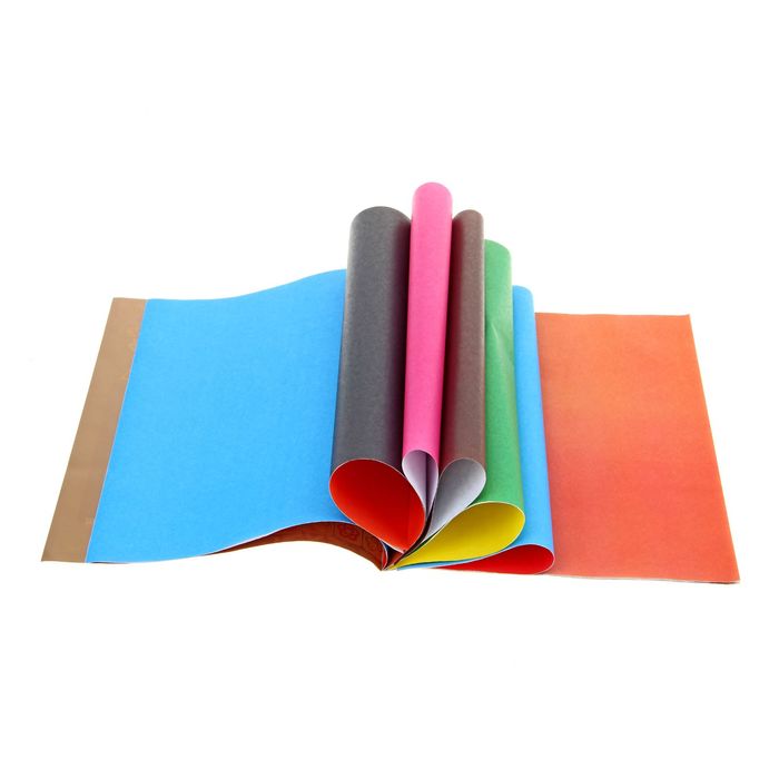 Бумага цветная А4, 16 листов, 10 цветов "Волшебная" офсетная, (золото+серебро)