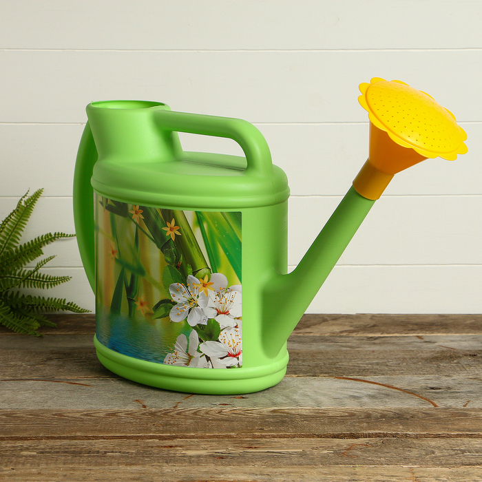 Лейка, 8 л, с рассеивателем, цвет МИКС, «Гармония»