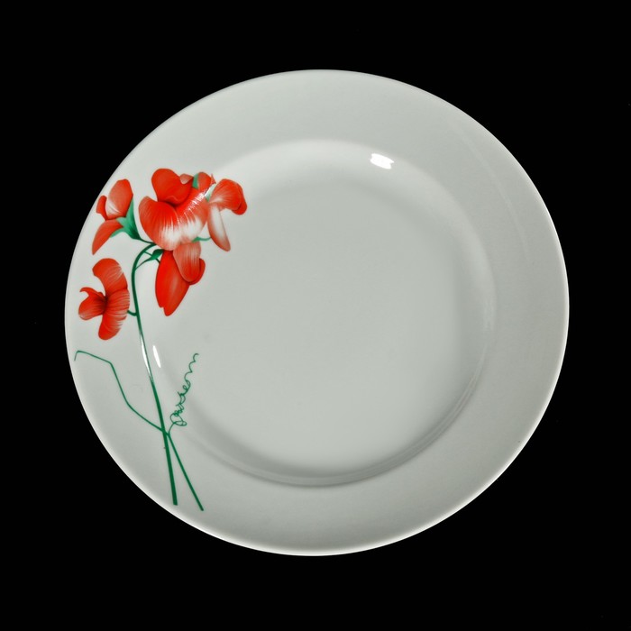 Тарелка мелкая 24 см "Рубин"