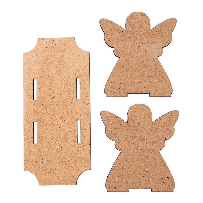 Салфетница для декора "Ангел" (набор 3 детали)