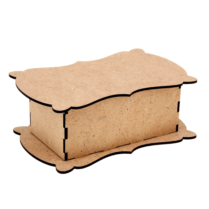 Шкатулка для декора "Скобочки", 7 деталей