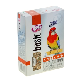 

Корм полнорационный LoLo Pets для розеллы, 500 г.