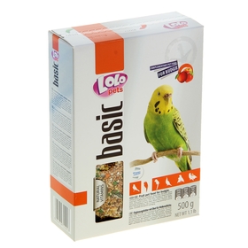 

Корм фруктовый LoLo Pets для волнистых попугаев, 500 г.