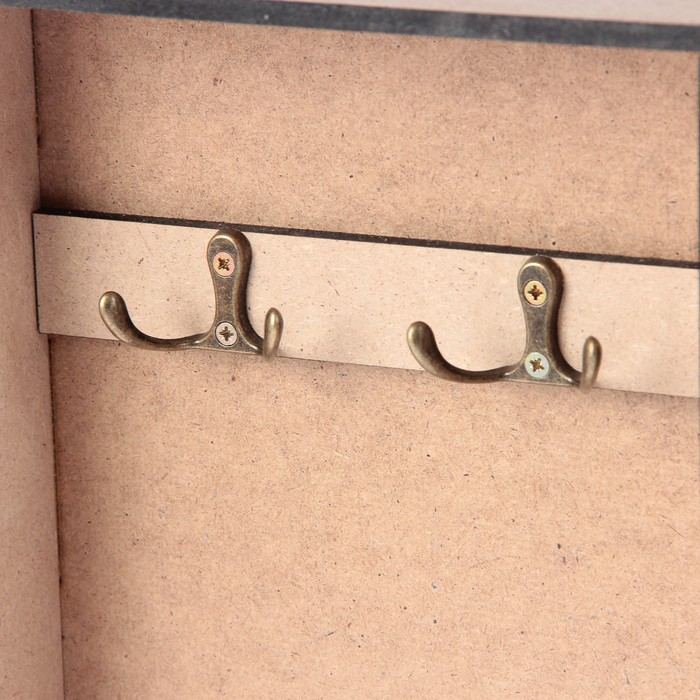 Ключница "Подкова с клевером"