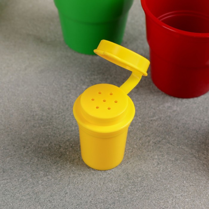 Дорожный набор посуды на 3 персоны в мягком футляре, цвета МИКС