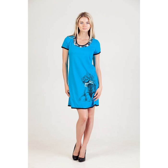 Туника женская Кошка МИКС р-р 46