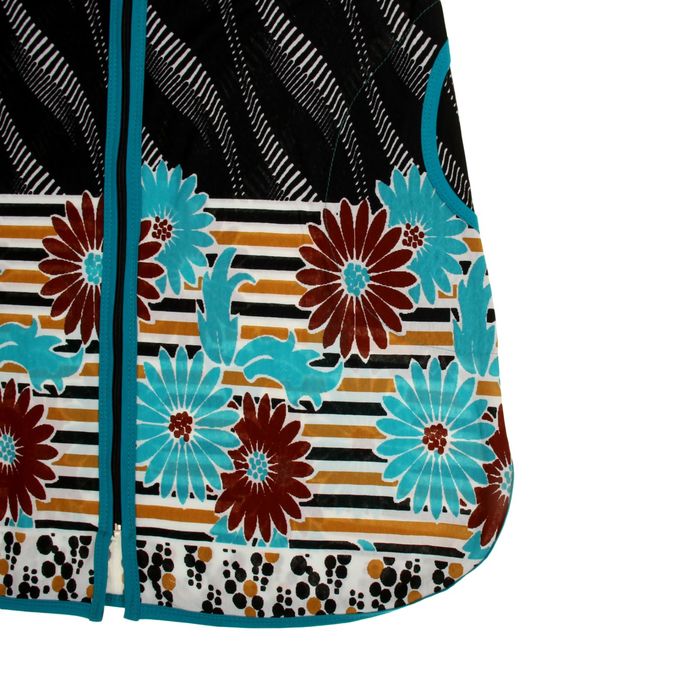 Халат женский на молнии "Купон", размер 44, цвет МИКС