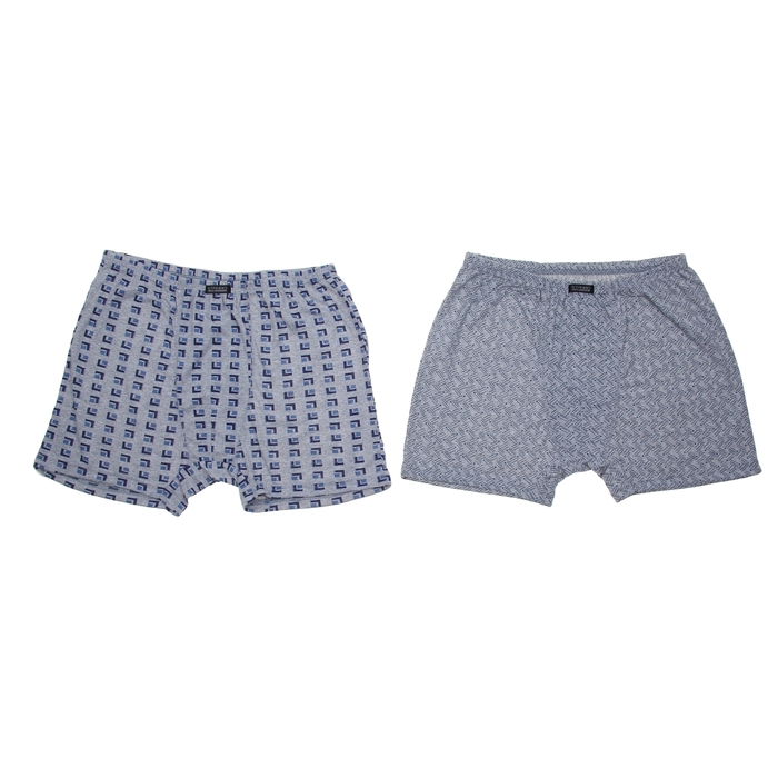 Трусы-боксеры мужские, цвет МИКС, размер 56 (арт. 203)