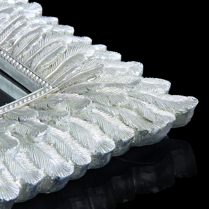 Зеркало интерьерное "Серебряные пёрышки"