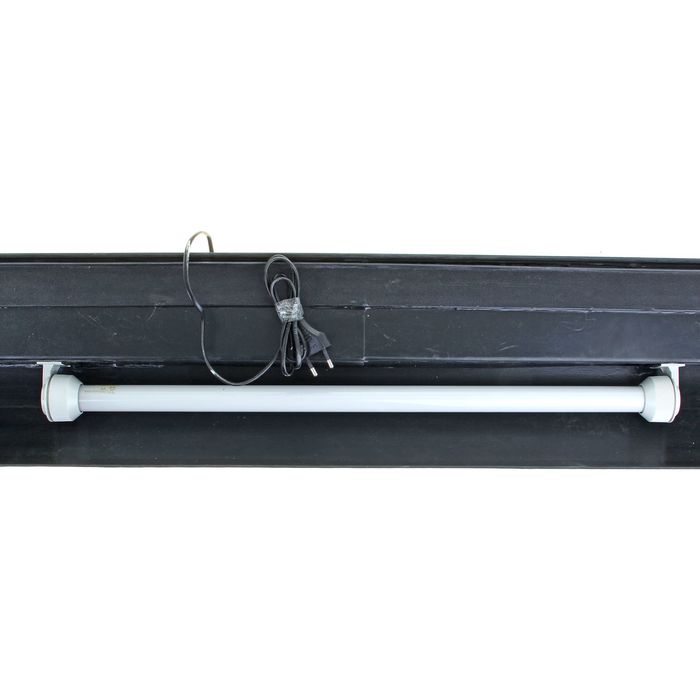 Палюдариум 60л, с крышкой, серебро